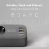 Maitinimo juosta DIGITUS 3 kištukiniai lizdai su 2×USB-A ir 1×USB-C, 1,5 m laidas, juoda