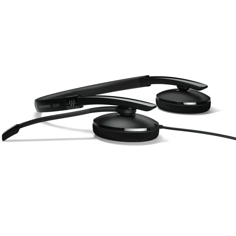 EPOS ADAPT 160 USB II ausinės su laidu, lankeliu, USB Type-A, juodos