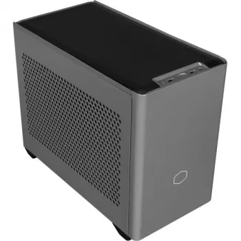 Cooler Master MasterBox NR200P MAX juoda/pilka, Mini-ITX, USB 3.2 Gen 1, 2x 2.5