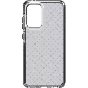 Tech21 Evo Check dėklas Samsung Galaxy S20 FE 5G (6,5 colio) – juodas permatomas (T21-8649)