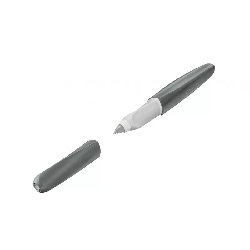 Tušinukas Pelikan Twist eco Blue Grey, mėlynas rašalas, patogus rašymas