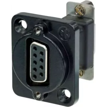 Neutrik NADB9FF-B kabelio adapteris VGA juodas - nerūdijantis plienas (NADB9FF-B)