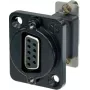 Neutrik NADB9FF-B kabelio adapteris VGA juodas - nerūdijantis plienas (NADB9FF-B)
