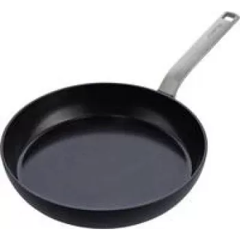 Keptuvė GreenPan CC006387-001, universali apvali, 28 cm, juoda su nerūdijančiu plienu