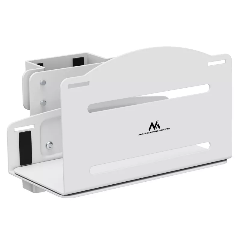 CPU laikiklis MACLEAN MC-116W reguliuojamo aukščio ir sukimo, montuojamas po stalu