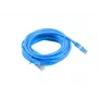 Tinklo kabelis LANBERG PCF6-10CC-1000-B Cat6 F/UTP 10 m Mėlynas, RJ-45 į RJ-45, 250 MHz, CCA