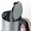 Severin WK 3409 Elektrinis virdulys 1,7 L Juodas - Nerūdijantis plienas 2200 W