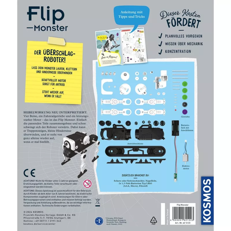 Eksperimentų rinkinys Flip Monster
