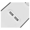 Apsauginis filtras Belkin BSV401CA2M juodas baltas 4 AC lizdai 2 m