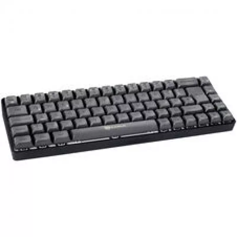 GAMIAC TKL69G SF žaidimų klaviatūra, Kailh Blue – juoda/pilka