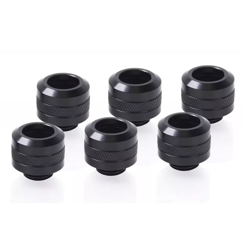 Jungiamųjų detalių rinkinys Alphacool 17475 – žalvariniai, juodi, Ø 22 mm, H 20 mm