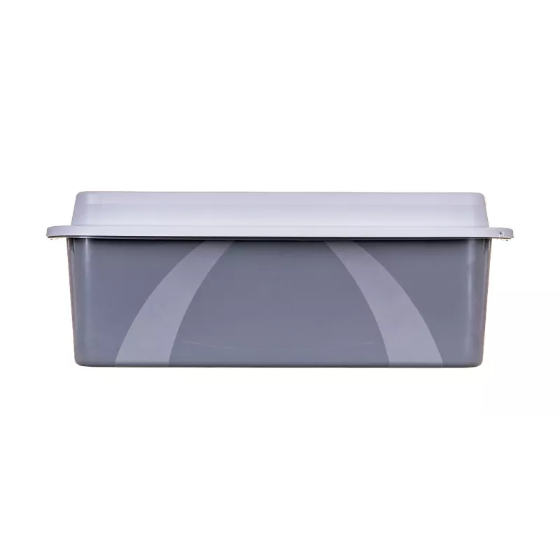 Katės tualetas DIAMENTIQ Bonita pilkas plastikinis 571×392×209 mm, 1 kg