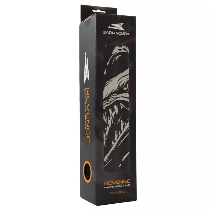 Pelėdų kilimėlis Baracuda BGMP-031 Revenge 750x350 juodas