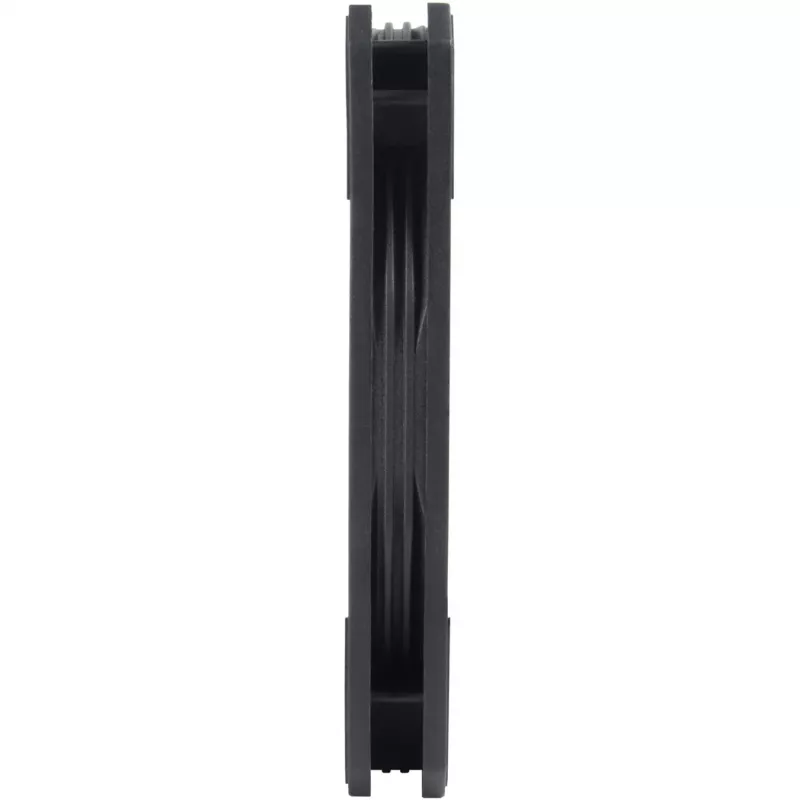 Korpuso ventiliatorius SILVERSTONE SST-AS120B 120mm juodas permatomas, 3-pin