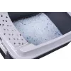 Katės tualetas DIAMENTIQ Bonita pilkas plastikinis 571×392×209 mm, 1 kg