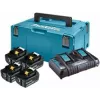 Makita 198091-4 belaidžių įrankių baterijos ir įkroviklio rinkinys