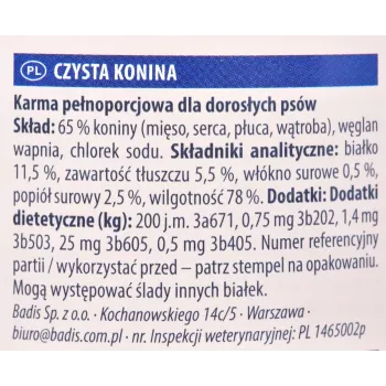 Šlapias šunų ėdalas Animonda GranCarno Horse Adult 400 g
