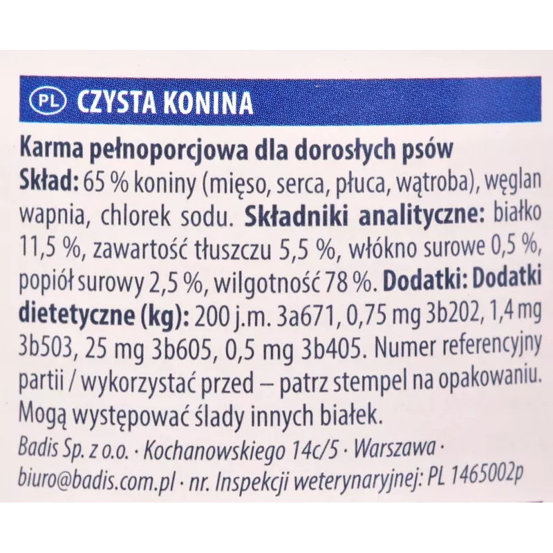 Šlapias šunų ėdalas Animonda GranCarno Horse Adult 400 g