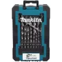 Gręžtų rinkinys Makita D-78352 HSS-GS, 19 vnt. greitapjovio plieno sukimo gręžtai