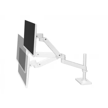 Monitoriaus laikiklis Ergotron LX Series 45-695-290 spaustuvinis 10 kg 34 colių baltas