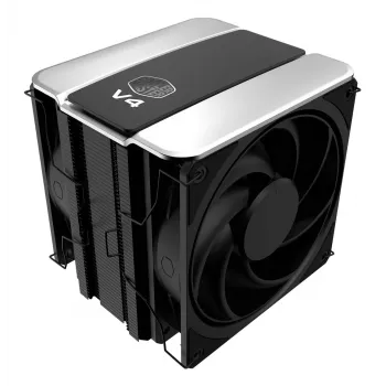 Oro procesoriaus aušintuvas Cooler Master V4 Alpha 3DHP, 120 mm ventiliatorius, LGA1700/AM5 suderinamas, juodas