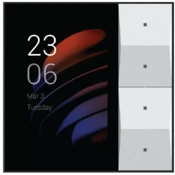 Akuvox HyPanel Lite belaidis ir laidinis jutiklinis valdymo skydelis su 8,31 cm ekranu