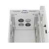 LANBERG 19 colių 32U stovimas serverio spintos stovas 600×600 mm pilkas su perforuotomis durelėmis ir LCD (Flat Pack)