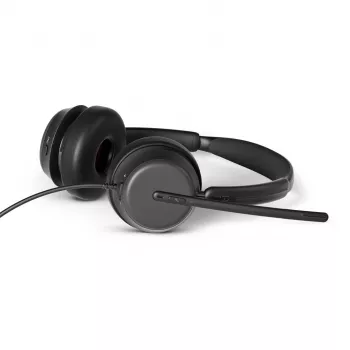 EPOS IMPACT 860 ANC ausinės su laidu, lankeliu, biurui ir skambučių centrams, USB Type-C, juodos