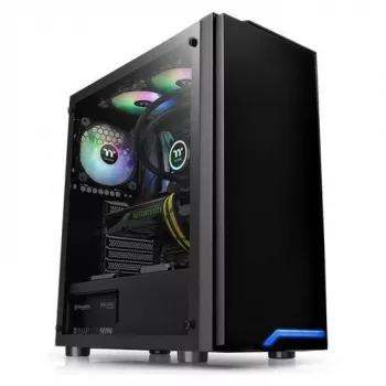 Terminis korpusas Thermaltake H100 TG MIDI Tower Juodas