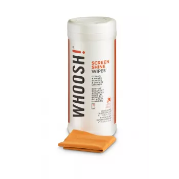 Whoosh SCREEN SHINE WIPES 70 vnt. pakuotė