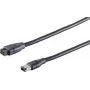 Firewire laidas ShiverPeaks AK FW 9P-6P 1,8–2,0 m, 9 kontaktų į 6 kontaktų IEEE 1394 jungtimi
