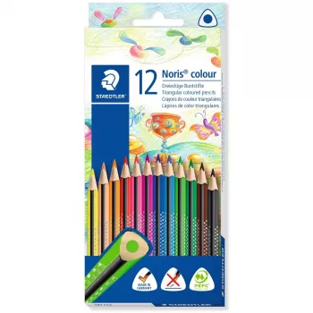 Staedtler Noris trikampis spalvotas pieštukas 187 C12P1 asorti (spalvos pasirinkti negalima) 1 vnt.