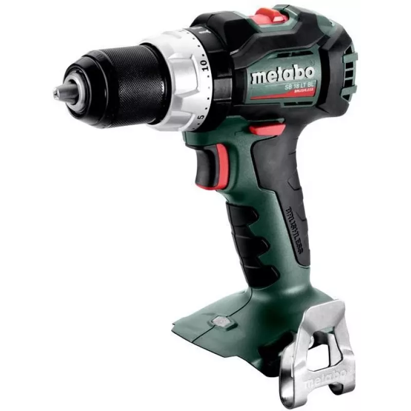 Metabo SB 18 LT BL gręžtuvas-suktuvas 2100 RPM, be rakto, 1,5 kg, juoda/žalia/raudona/sidabrinė