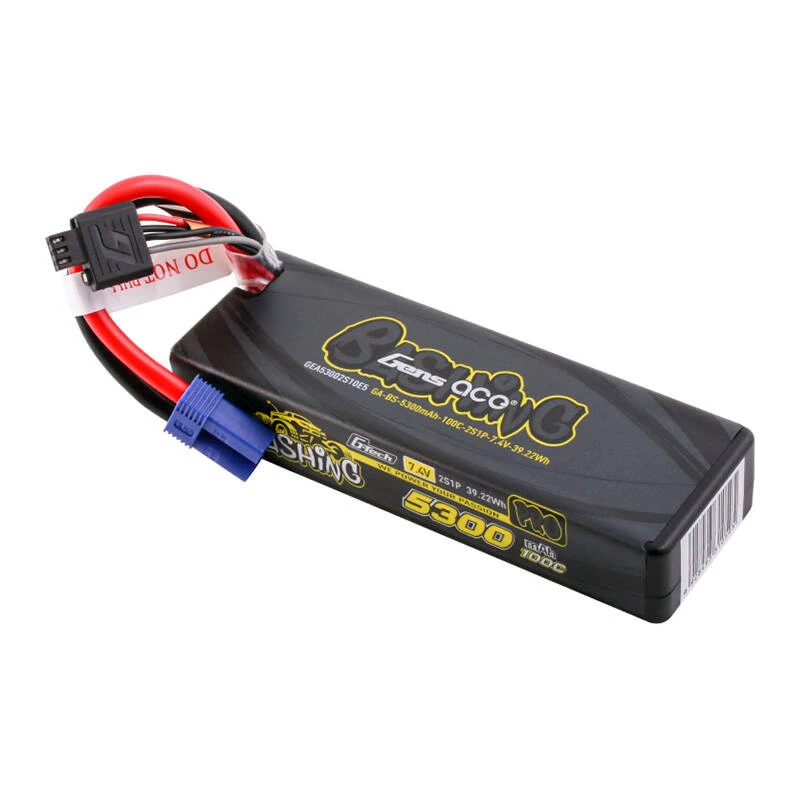 Gens ace G-Tech 5300mAh 7.4V 100C 2S1P LiPo akumuliatorius