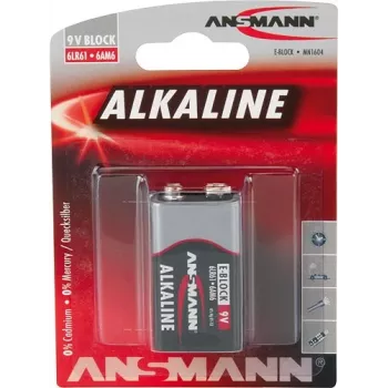 Baterija Ansmann 9V E-Block šarminė