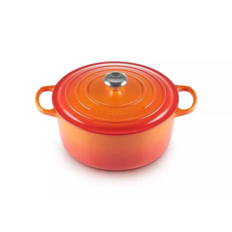 Le Creuset 21177280902430 6,7 L Apvalus puodas Oranžinė, Raudona