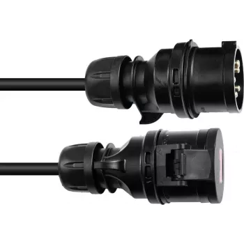 Prailginimo kabelis PSSO 16A CEE 5x2,5 mm² 10 m Black Edition