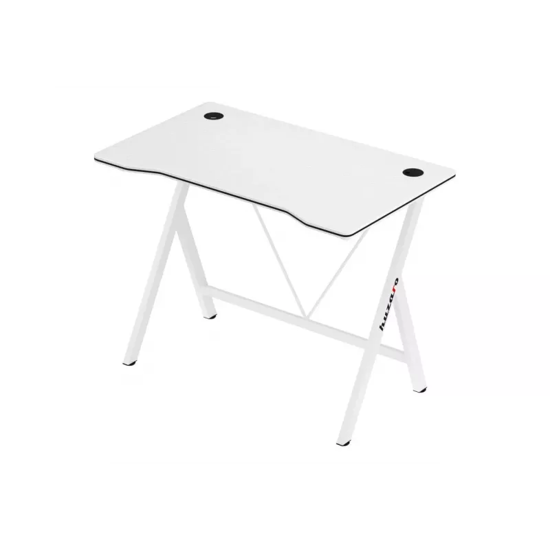 Huzaro Hero 1.4 White – žaidimų stalas, baltas
