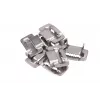 Extralink plieninis spaustukas 20 mm plieninei juostai su dantukais
