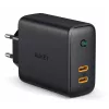 AUKEY PA-D2 mobiliojo įrenginio įkroviklis 36W Juodas Vidaus naudojimui
