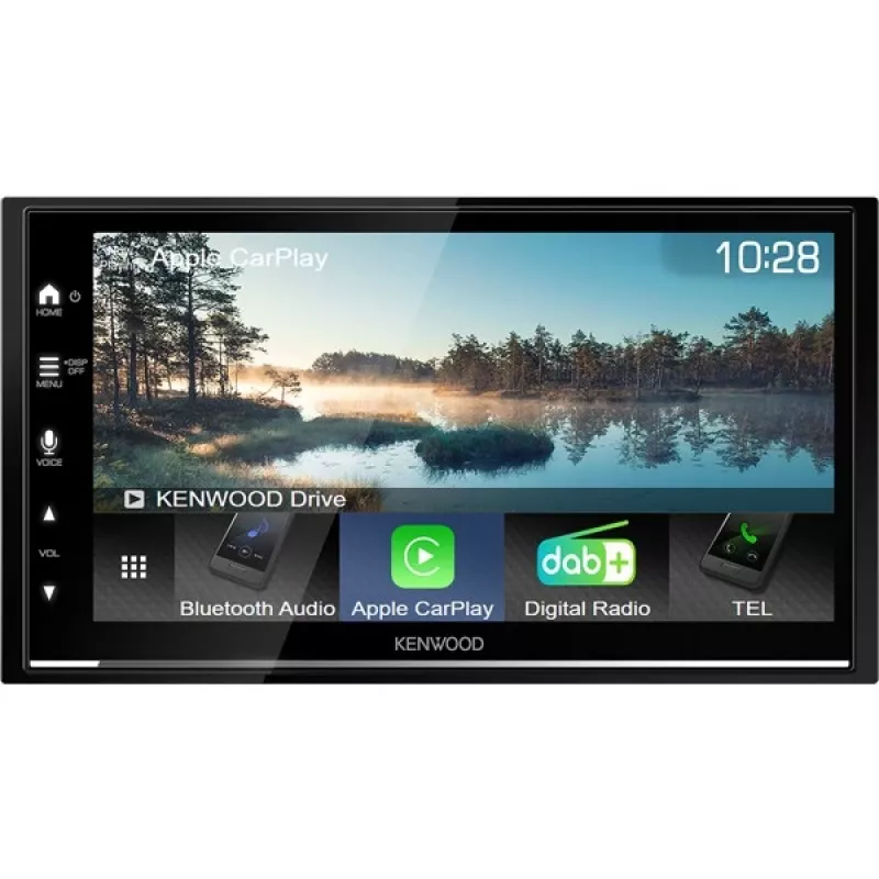 Kenwood DMX7722DABS automobilinis medijos imtuvas Juodas Wi-Fi Bluetooth