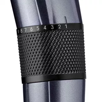Plaukų kirpimo mašinėlė BABYLISS E976E – belaidė, įkraunama, 26 ilgio nustatymai, 0,5 mm–25 mm, 40 mm ašmenys, titano/nerūdijančio plieno ašmenys, 60 min. veikimo laikas