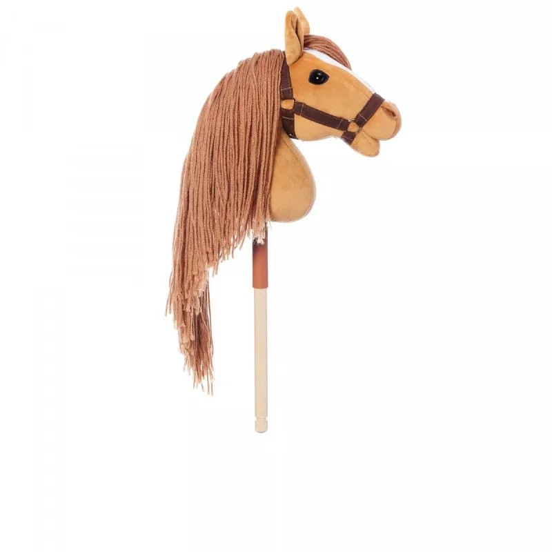 Arklys ant pagaliuko HOPPIHORSE Hobby Horse A3 Kaštoninis