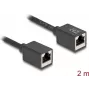 Tinklo kabelis DeLOCK 90331 RJ-45 Cat6a 2 m Juodas