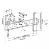 Sbox PLB-1348 laikiklis televizoriui (37-63 col., 60 kg, 800x400)