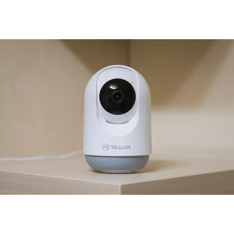 Stebėjimo kamera Tellur TLL331391 3MP UltraHD PTZ balta