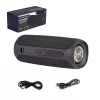 Nešiojamas garsiakalbis MANTA SPK130GO BT – Bluetooth 5.0, TWS, FM, 10W RMS, įkraunamas (juodas, 8×8×19 cm)