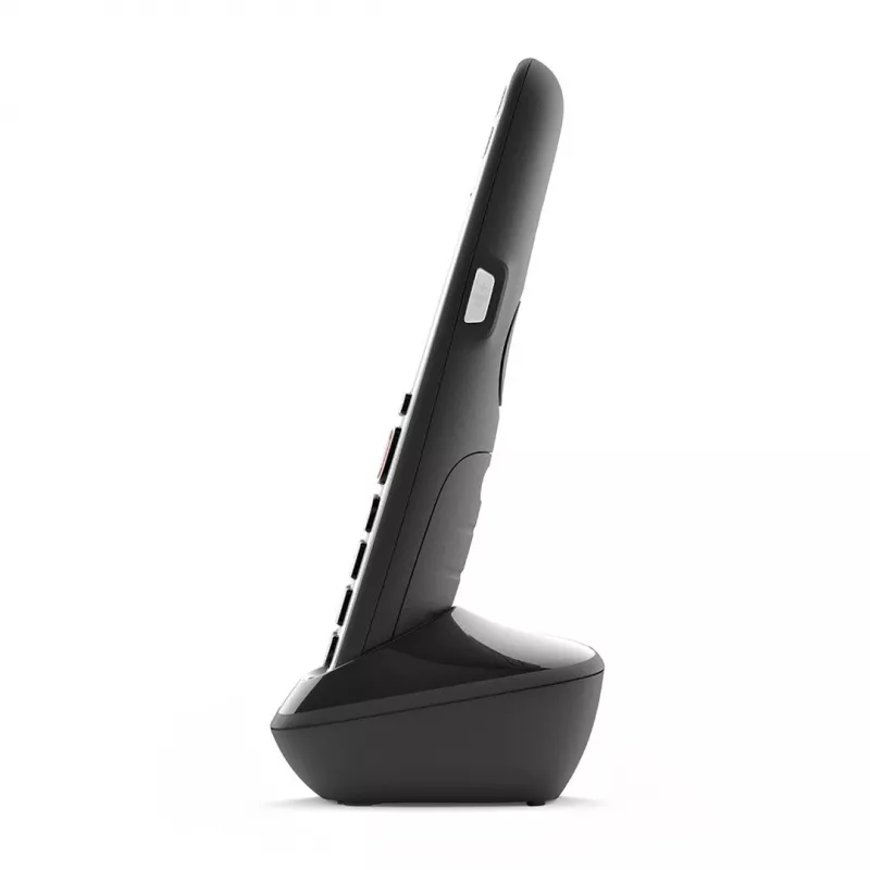 Gigaset E720HX Analoginis/DECT telefonas su skambučio ID juodas