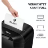 Fellowes Powershred LX50 popieriaus smulkintuvas, smulkinimas į daleles, juodos spalvos