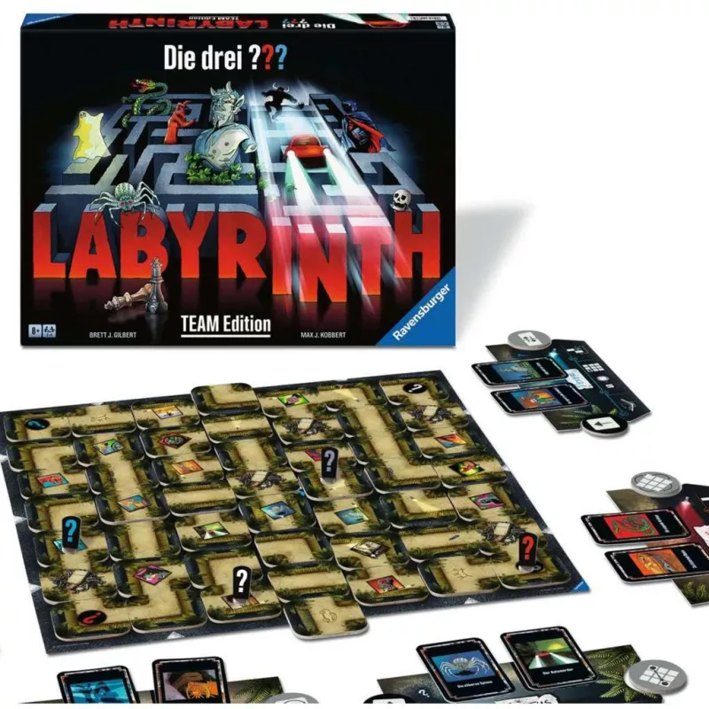 Die drei Labyrinth - Komandinis leidimas, stalo žaidimas